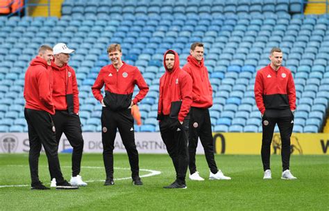 Sheffield United Players Out On Pitch Editorial Stock Photo - Stock ...