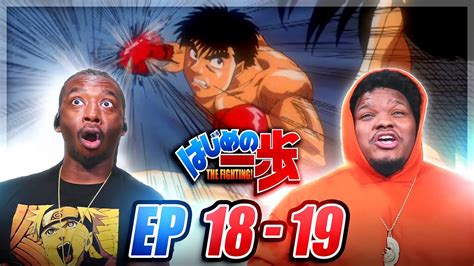 Finish Him Ippo Hajime No Ippo Episode 18 19 Reaction YouTube