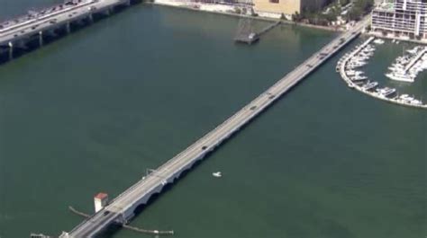 Bridge On Venetian Causeway Partially Closed Until Saturday Wsvn