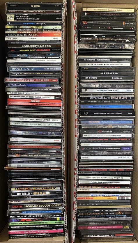 lot  rock cd collection