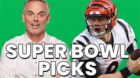 Super Bowl Picks From Colin Cowherd And Chad Millman Youtube