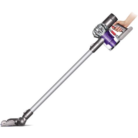 Dyson V Cordless Bagless Rechargeable Vacuum Cleaner In Silver Purple Red