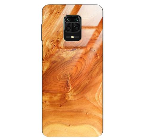 Etui Drewniane Xiaomi Redmi Note S Premium Wood Honey Forestzone Glass