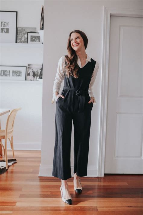 4 Work Appropriate Jumpsuit Outfit Ideas Jess Keys Black Jumpsuit