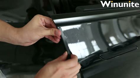 Winunite Black Ft Car Door Edge Guards Youtube