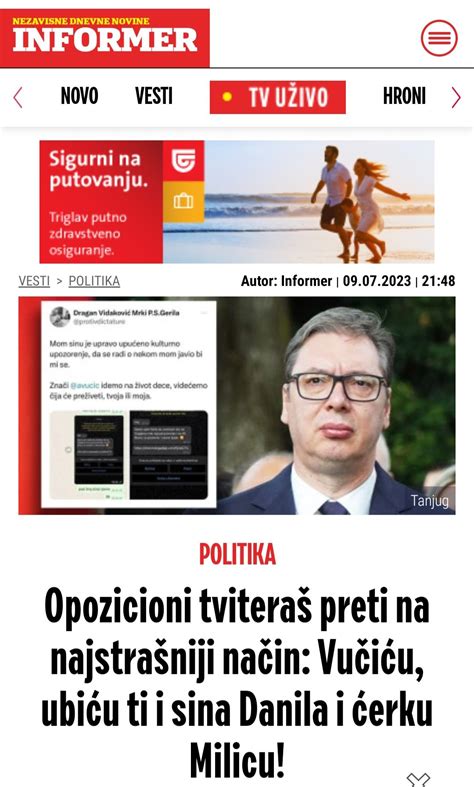 Miroljub On Twitter Protivdictature Zvezdan Avucic