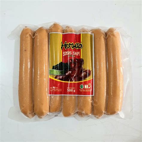 Jual Hemato Sosis Sapi Jumbo 500g Shopee Indonesia