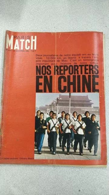 PARIS MATCH Nº816 Novembre 1964 Bon état EUR 4 20 PicClick FR