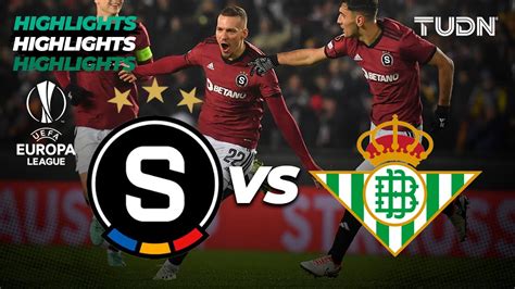 Sparta Praha Vs Betis HIGHLIGHTS UEFA Europa League 2023 24 TUDN