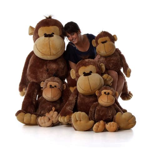 5ft Life Size Giant Stuffed Monkey Big Daddy From Giant Teddy Brand