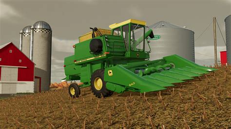 John Deere 6600 Sidehill By Tired Iron Modding