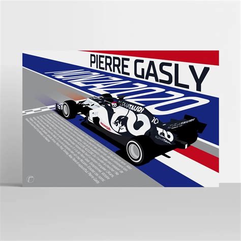 Pierre Gasly Monza 2020 Limited Edition Print - Etsy