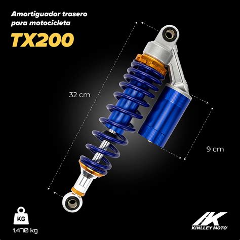 Motometa Detalles Amortiguador Trasero Para Motocicleta Tx Ybr