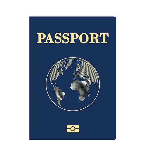 Premium Vector Vector International Passport Cover Template