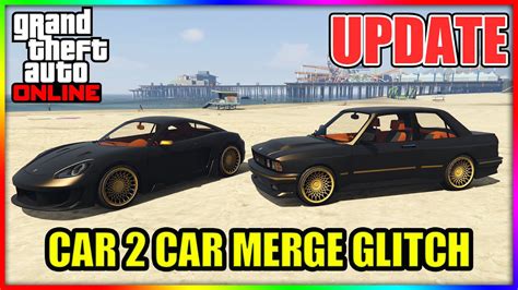 STILL WORKING GTA 5 FULL CAR 2 CAR MERGE GLITCH HOW TO MAKE MODDED