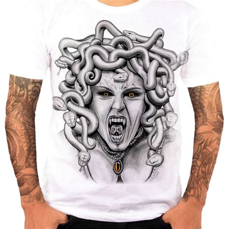 Camisa Camiseta Personalizada Medusa Mitologia Grega 2 Elo7