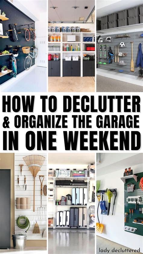 Declutter Your Garage Easily Artofit