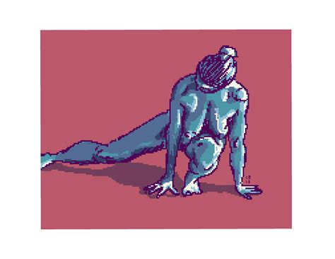 Pixel Art Nude