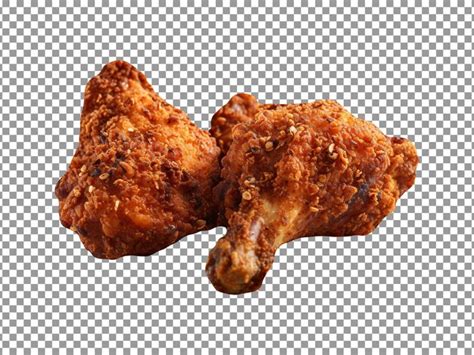 Delicioso Frango Frito Chipotle Isolado Em Fundo Transparente Psd Premium