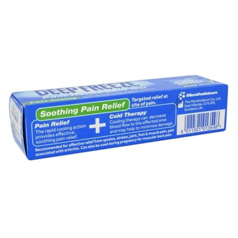 Buy Mentholatum Deep Freeze Fast Acting Pain Relief Cold Gel G