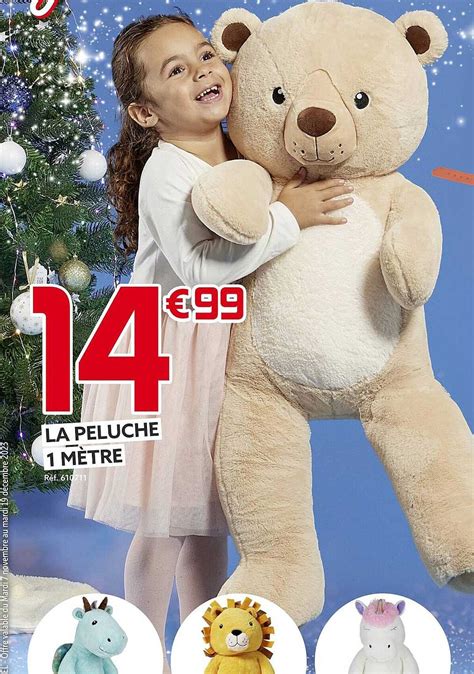 Promo La Peluche M Tre Chez Gifi Icatalogue Fr