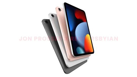 ほぼAir新型iPad mini 6のモック画像公開新デザインボタン内蔵Touch ID5G対応USB Cも