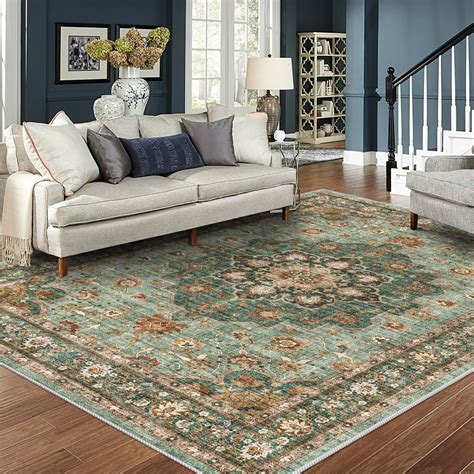 Amazon X Area Rug For Living Room Machine Washable Rug With