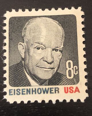 Unused 8 Cent US Stamp. Eisenhower USA. | eBay