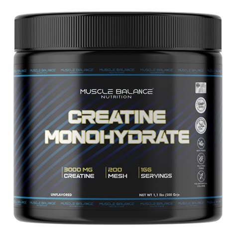 Creatine Monohydrate 500gr 166 Servis