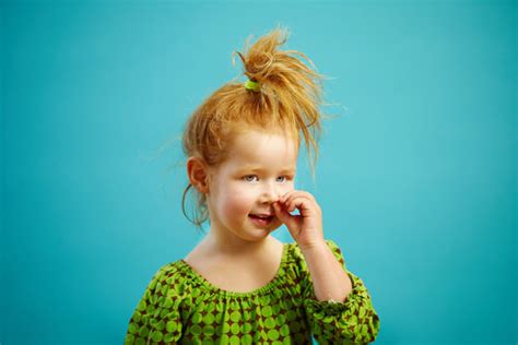 Girl Picking Boogers