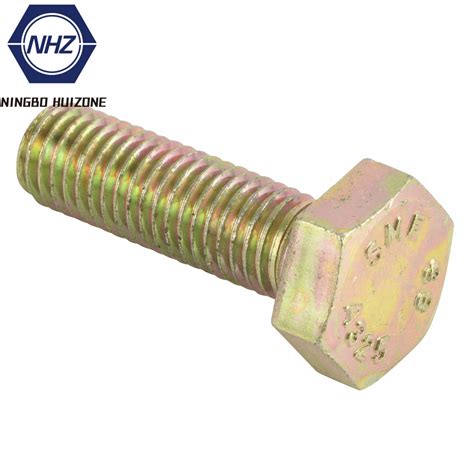 High Tensile Heavy Hex Bolts Astm A A Full Thread China Hex