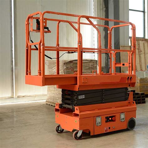 Compact Indoor M M Portable Kg Hydraulic Mini Aerial Manlift Work