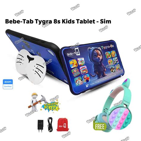 Bebe-Tab Tygra 8s Android Kids Tablet – 128GB ROM – 4GB RAM – 5000mAh – Sim - itouch gh