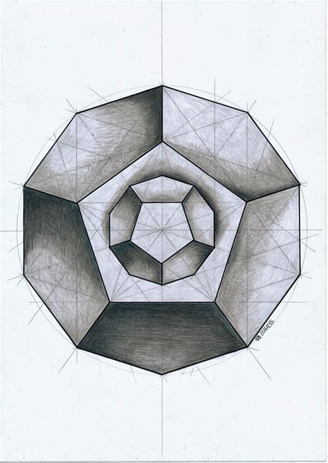 Regolo — Polyhedra Geometric Drawing Geometry Art Sacred Geometry