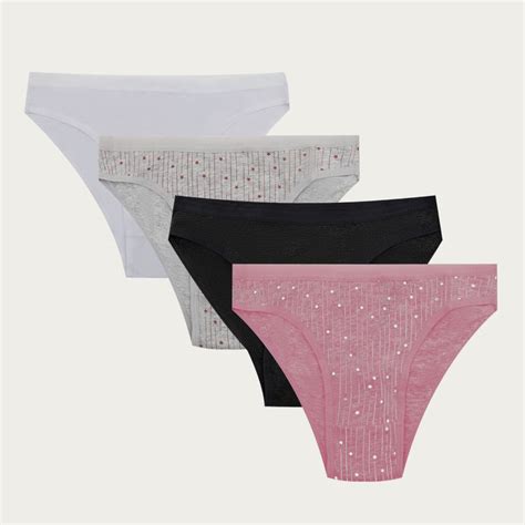 Bikini Niña Pack X4 Algodón Palmers PALMERS falabella