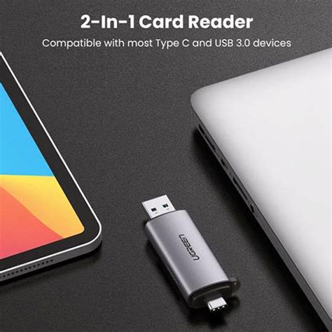 UGREEN 50706 2 In 1 USB C OTG Card Reader Price In BD