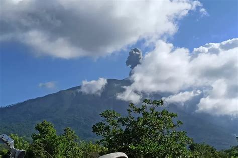 Erupsi Gunung Api Ili Lewotolok Kamis 29 Februari 2024 Masyarakat