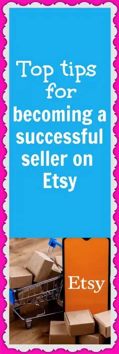 Top Tips For Becoming A Successful Seller On Etsy Rachel Rofé