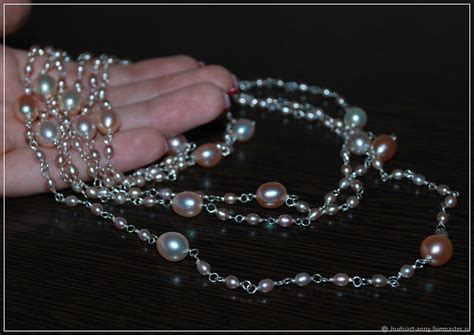 Серебряная цепочка с жемчугом "Классика в деталях" в интернет-магазине ...