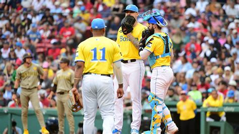 Final Red Sox Padres Tanner Houck Allowed Earned Runs In