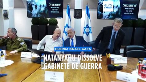 Primeiro ministro israelita dissolve gabinete de guerra Vídeo Dailymotion