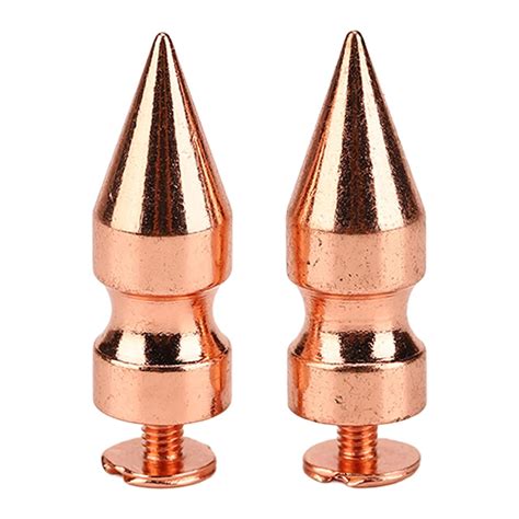 Punk Kegel Spikes Nieten Spitze Kegel Spitze Gratfrei Metall