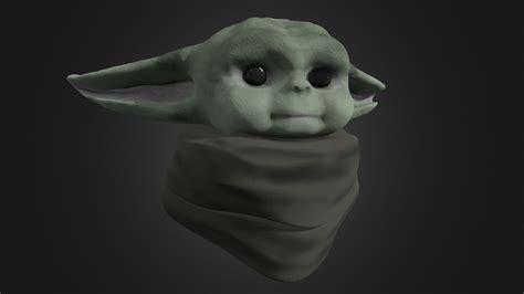 Baby Yoda Grogu 3d Model By Gayaferna 074271e Sketchfab