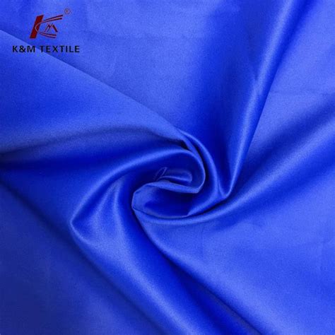 China 100 Polyester Satin Style Pongee Fabric Manufacturers And