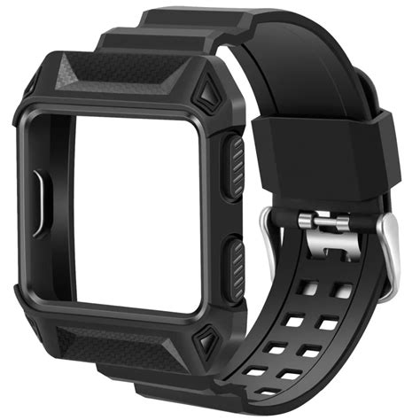 Silicone Shockproof Protective Frame Case With Watch Band Wrist Strap