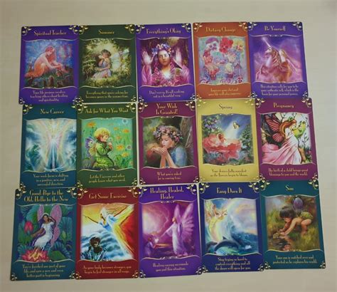 Doreen Virtue Phd Magical Messages From The Fairies Oracle Cardsa