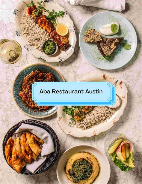 Aba Restaurant Austin in 2022 | Food, Yummy food, Tasty dishes