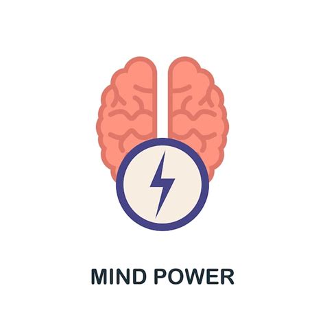 Premium Vector Mind Power Icon Simple Element From Business