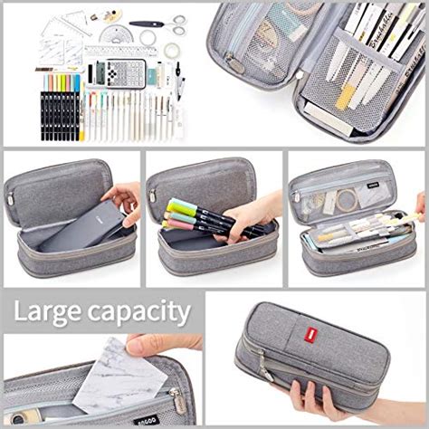 Easthill Big Capacity Pencil Pen Case Office College School Large Storage High