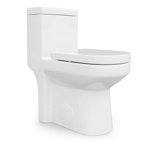 Sotomo 10-inch Rough-in Compact One-piece Toilet, Powerful Dual-flush